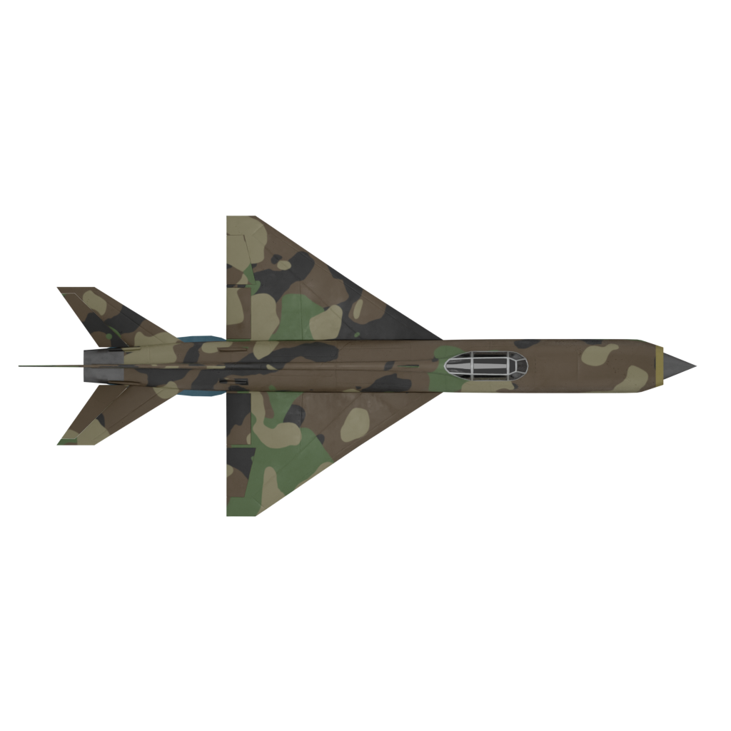 BRN-77 Anvilwake aircraft in the day camo finish.