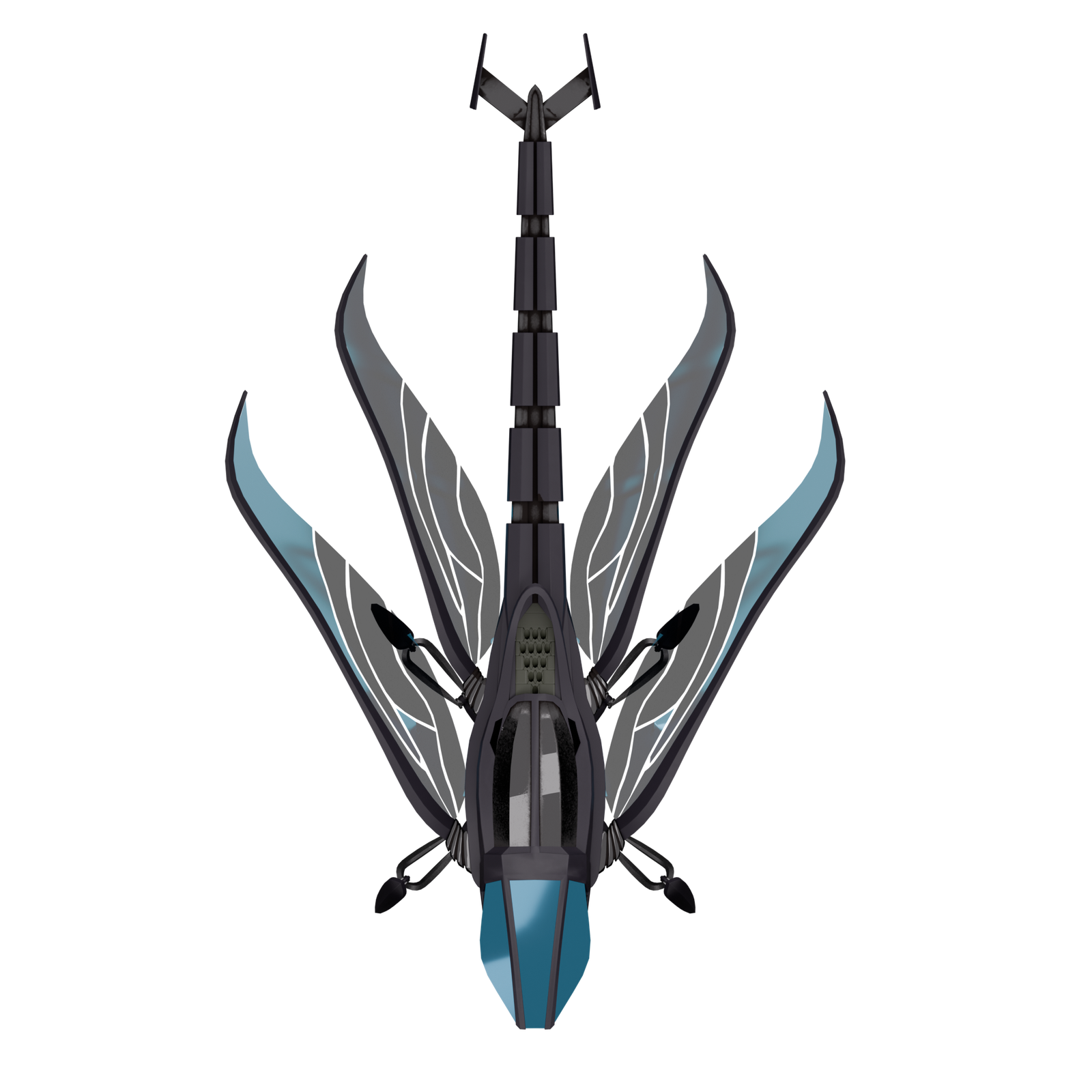 HZ-V4 Imperator aircraft in the base finish finish.